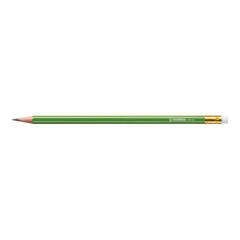 STABILO GREENgraph lápiz de grafito con goma de borrar verde | sin montaje de publicidad