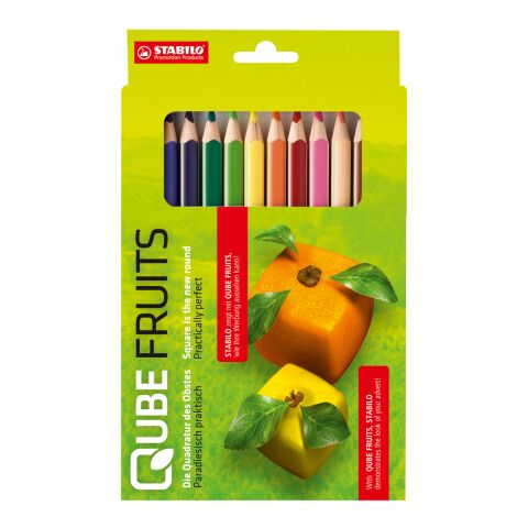 STABILO GREENtrio Estuche de 12 lápices de color cuatricromía