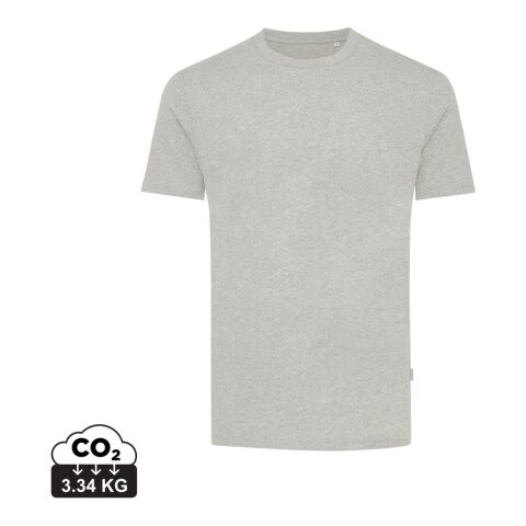 Camiseta Iqoniq Manuel algodón reciclado sin teñir gris jaspeado | XL | sin montaje de publicidad | no disponible | no disponible | no disponible
