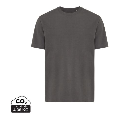 Camiseta de algodón reciclado IQONIQ Nikko antracita | S | sin montaje de publicidad | no disponible | no disponible | no disponible