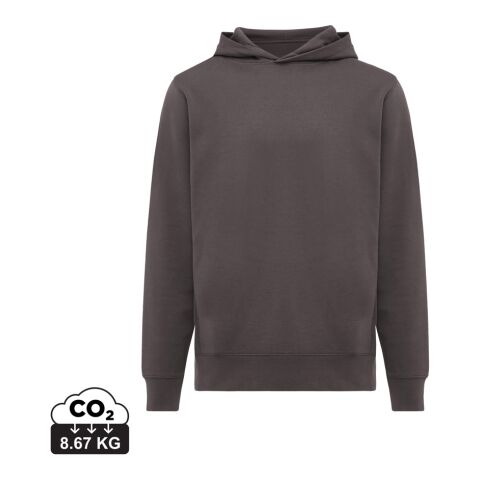 Sudadera Iqoniq Yengo con capucha algodón reciclado antracita | XXL | sin montaje de publicidad | no disponible | no disponible | no disponible