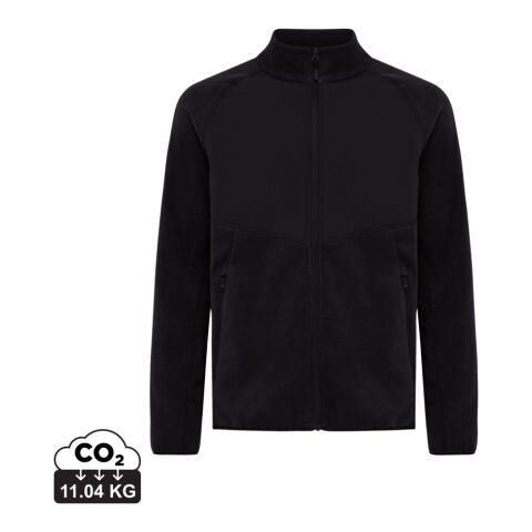 Chaqueta Talung cremallera de poliéster reciclado Iqoniq negro | 4XL | sin montaje de publicidad | no disponible | no disponible | no disponible