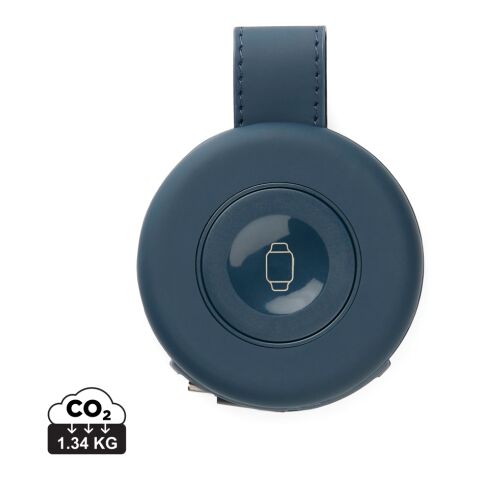 Cargador inalámbrico 2 en 1 VINGA Baltimore RCS 15W azul marino | sin montaje de publicidad | no disponible | no disponible