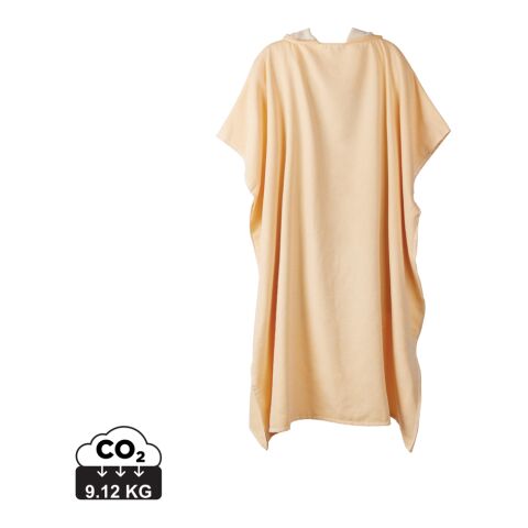 Poncho de playa de felpa VINGA Tolo hamam amarillo-blanquecino | sin montaje de publicidad | no disponible | no disponible | no disponible