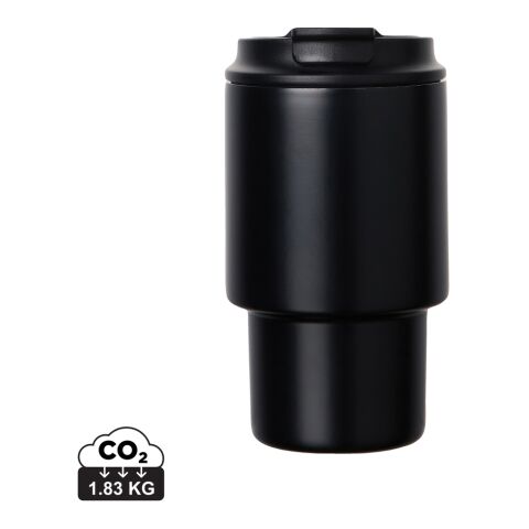 Taza para llevar VINGA Nagano RCS 350 ml negro | sin montaje de publicidad | no disponible | no disponible