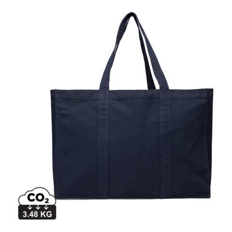 Gran bolsa VINGA Hilo lona reciclada AWARE™ azul marino | sin montaje de publicidad | no disponible | no disponible | no disponible