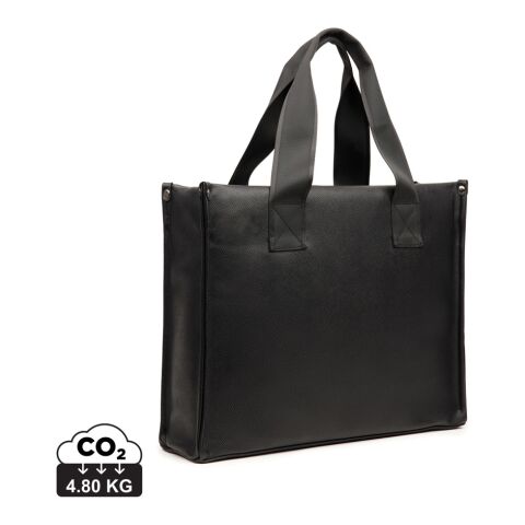 Bolsa VINGA Bermond RCS PU reciclado negro | sin montaje de publicidad | no disponible | no disponible