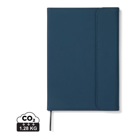 Cuaderno de PU y papel certificado VINGA Baltimore GRS azul marino | sin montaje de publicidad | no disponible | no disponible