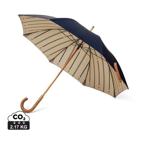 Paraguas reciclado 23&quot; VINGA Bosler AWARE™ azul marino | sin montaje de publicidad | no disponible | no disponible