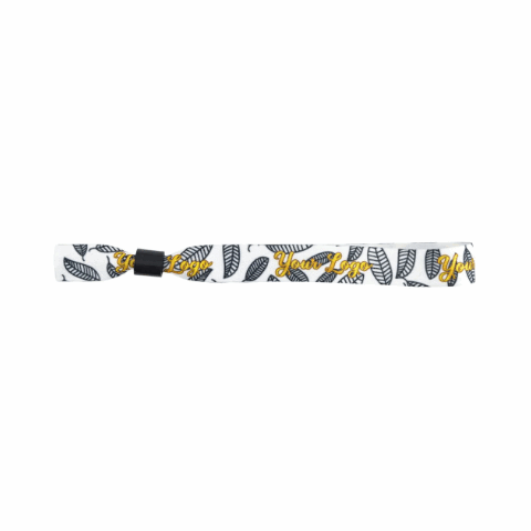 Festival Armband Express Polyester A elección | sin montaje de publicidad | Negro