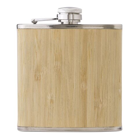 Petaca de acero inox. y bambú Hayden
