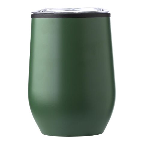 Taza de acero inox. Zoe verde oliva | sin montaje de publicidad | no disponible | no disponible