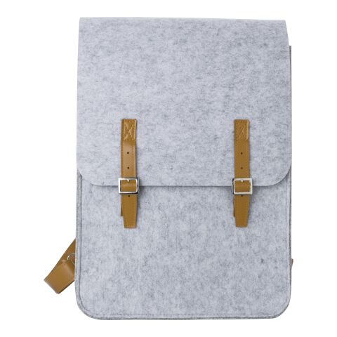 Mochila de fieltro RPET Avery gris claro | sin montaje de publicidad | no disponible | no disponible