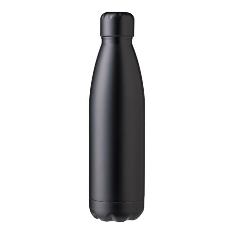 Botella termo de acero inox. Amara negro | sin montaje de publicidad | no disponible | no disponible