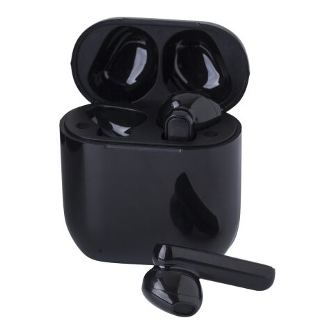 Auriculares inalámbricos de ABS Waylon negro | sin montaje de publicidad | no disponible | no disponible