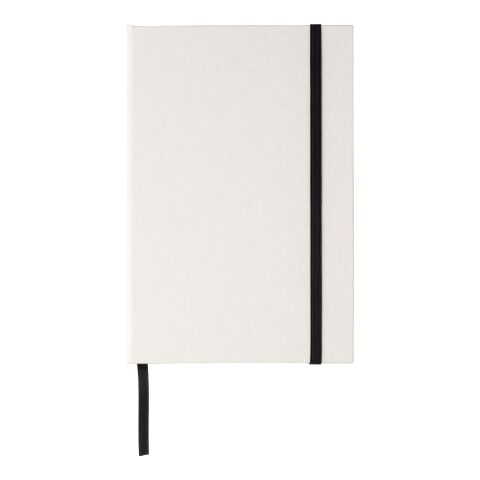 Cuaderno de cartón de leche reciclado Hudson negro/ blanco | sin montaje de publicidad | no disponible | no disponible