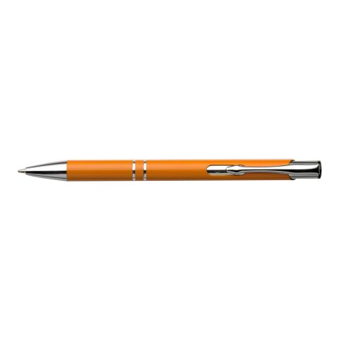 Bolígrafo con pulsador. Tinta azul naranja | sin montaje de publicidad | no disponible | no disponible