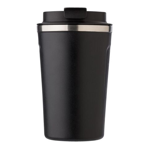 Vaso termo de acero inox. negro | sin montaje de publicidad | no disponible | no disponible