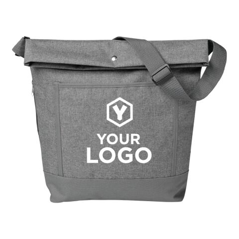 Bolsa en loneta, gran compartimento central gris | sin montaje de publicidad | no disponible | no disponible