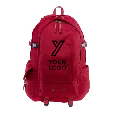 Mochila de poliéster rojo | sin montaje de publicidad | no disponible | no disponible