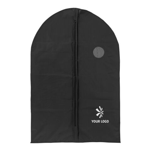 Bolsa de tela PEVA con cremallera negro | sin montaje de publicidad | no disponible | no disponible