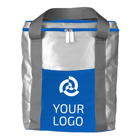 Bolsa isotérmica de nylon azul cobalto | sin montaje de publicidad | no disponible | no disponible