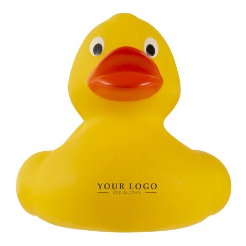 Pato de goma de PVC.