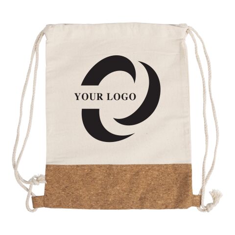 Mochila de algodón y corcho. beige | sin montaje de publicidad | no disponible | no disponible