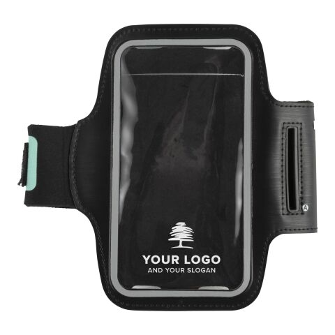 Brazalete de ABS con cierre velcro. negro | sin montaje de publicidad | no disponible | no disponible