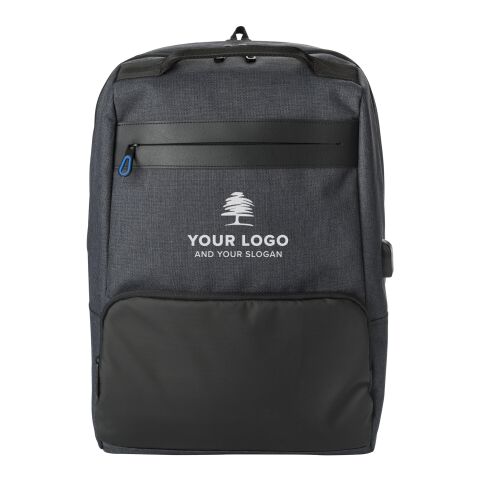 Mochila de PVC con bolsillo antirrobos. negro | sin montaje de publicidad | no disponible | no disponible