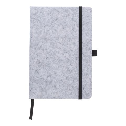 Cuaderno de fieltro RPET Harper verde oscuro | sin montaje de publicidad | no disponible | no disponible