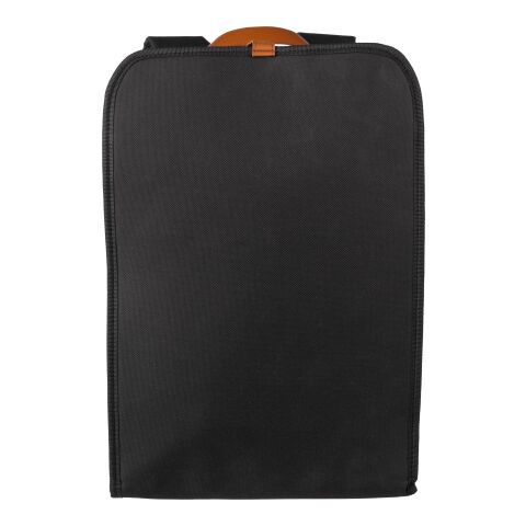 Mochila para pc de poliéster rPet Ralf negro | sin montaje de publicidad | no disponible | no disponible