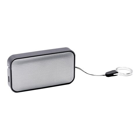 Altavoz inalámbrico BrandCharger Nano negro/plata | sin montaje de publicidad | no disponible | no disponible