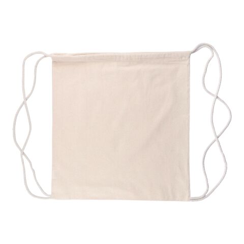 Mochila de cuerdas de algodón Oeko-Tex Georgia beige | sin montaje de publicidad | no disponible | no disponible