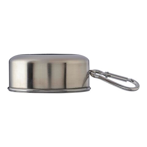 Vaso plegable de acero inox. Annette plata | sin montaje de publicidad | no disponible | no disponible