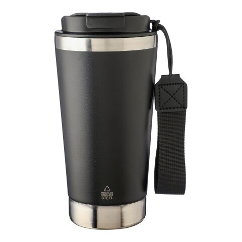Vaso termo de acero inox. Kayla negro