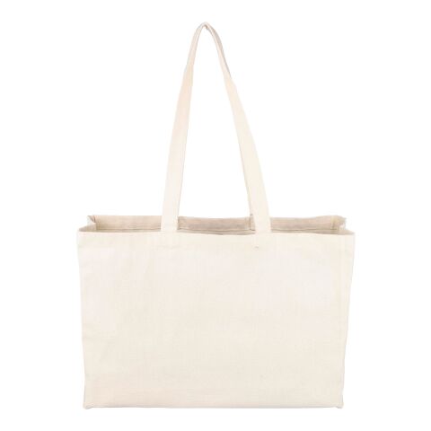 Bolsa con asas de algodón Oeko-Tex® Harrier beige
