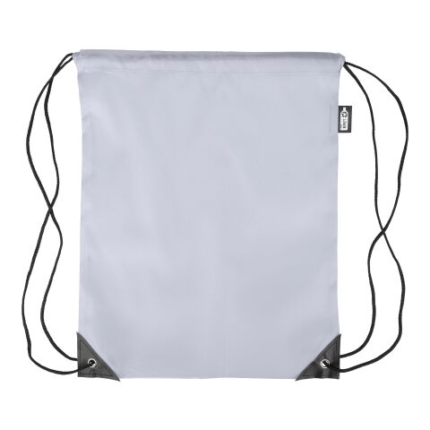 Mochila de cuerdas de poliéster rPET Calix gris | sin montaje de publicidad | no disponible | no disponible