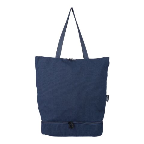 Mochila tote de polialgodón reciclado Osric azul | sin montaje de publicidad | no disponible | no disponible