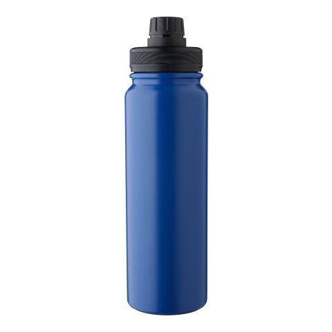 Bidón termo de acero inox. Zinnia azul cobalto | sin montaje de publicidad | no disponible | no disponible
