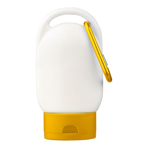 Loción solar protectora Luka amarillo | sin montaje de publicidad | no disponible | no disponible