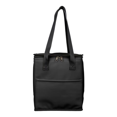 Bolsa nevera de PU reciclado Adira negro | sin montaje de publicidad