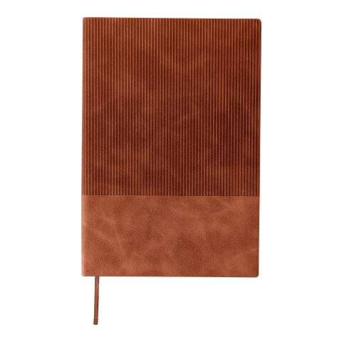 Cuaderno de PU reciclado (A5) Elian marrón | sin montaje de publicidad | no disponible | no disponible