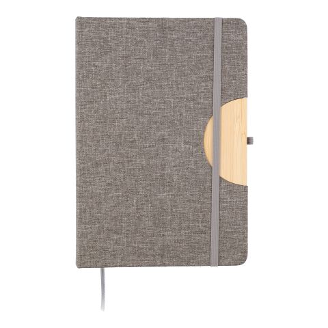 Cuaderno con tapa plegable de rPet Ernst gris | sin montaje de publicidad | no disponible | no disponible