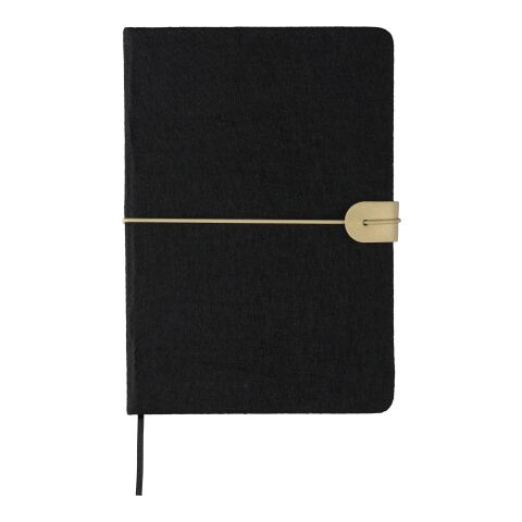 Cuaderno de fieltro reciclado (A5) Dario negro | sin montaje de publicidad | no disponible | no disponible
