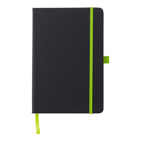 Cuaderno de PU Charlene verde lima | sin montaje de publicidad | no disponible | no disponible