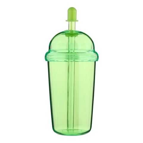 Vaso de rPet Glow 500 ml verde claro | sin montaje de publicidad | no disponible | no disponible