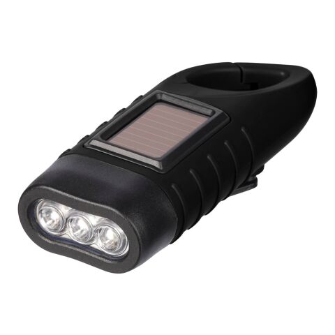 Linterna solar Kano | Reciclada negro