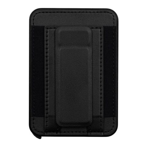Tarjetero BrandCharger Wally Stand Pro | Reciclado negro