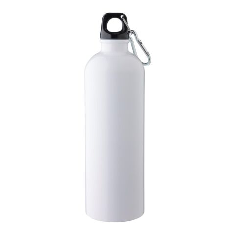 Bidón de acero inox. reciclado Emeric blanco